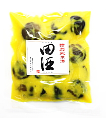 田酒の酒粕を使った小なすの辛子漬け